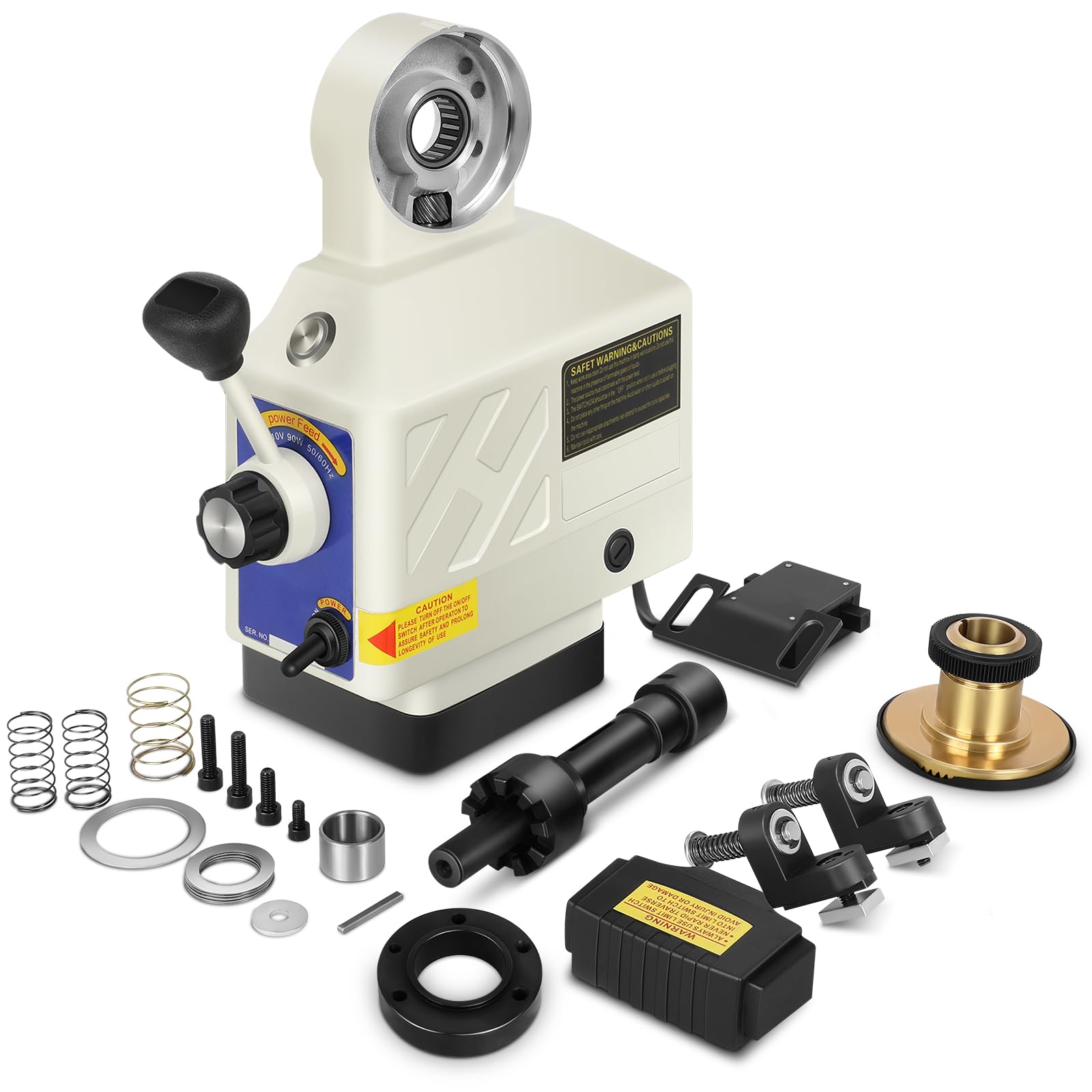 FAHKNS Z-Axis Power Feed for Milling Machine 450 in-lb Torque 0